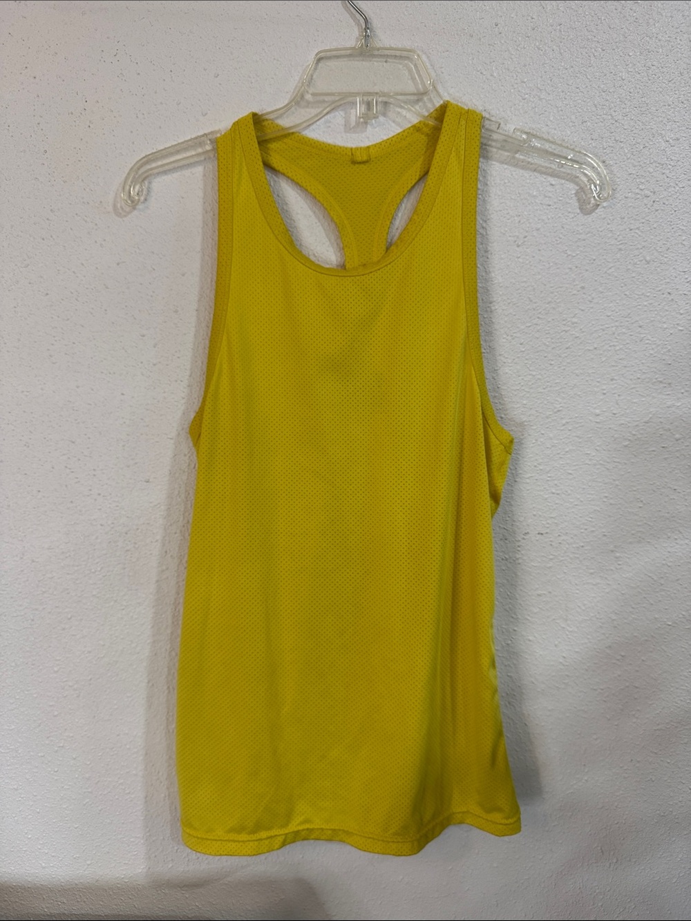 ZYIA Bright Yellow Racerback Workout Tank